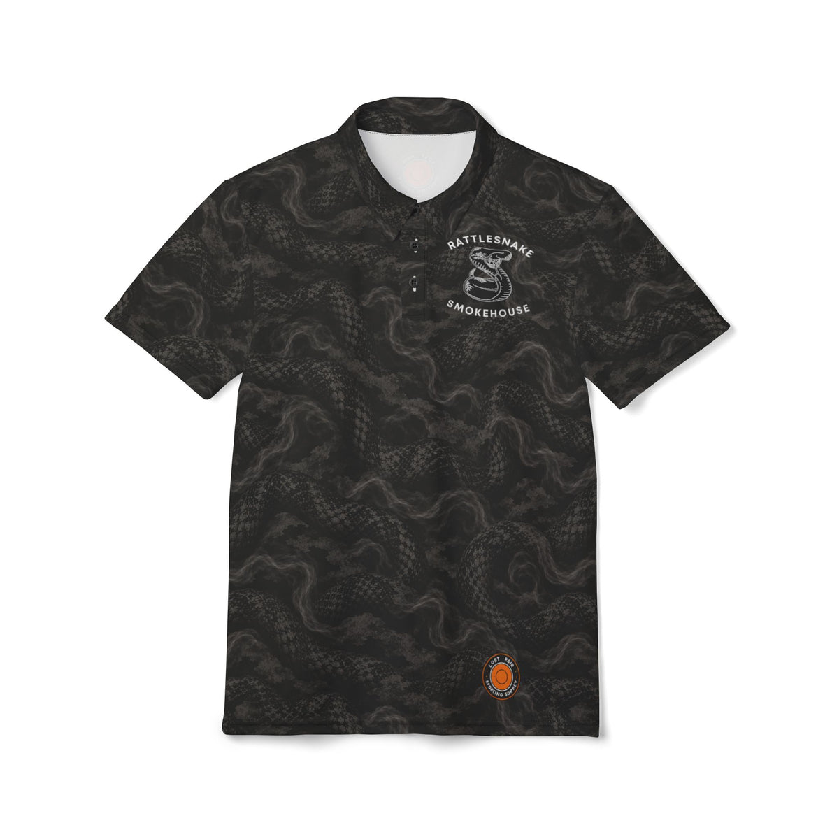 Rattlesnake Smokehouse Scales and Smoke Camo Polo