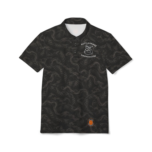 Rattlesnake Smokehouse Scales and Smoke Camo Polo