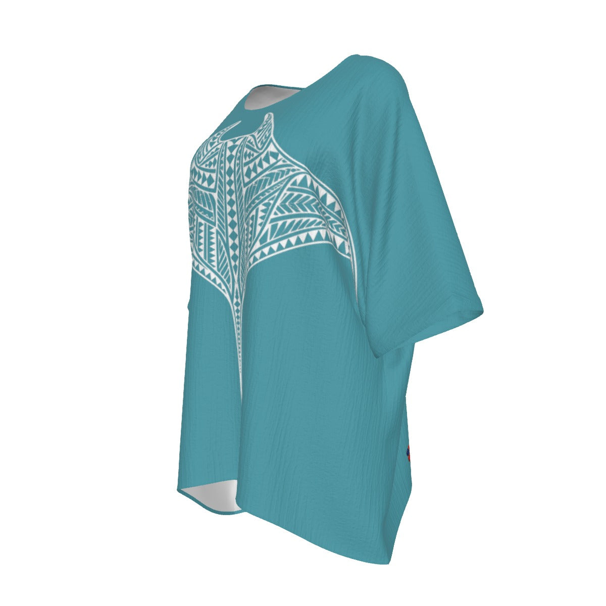 Manta Ray Tatau Tunic Tee
